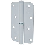 Петля накладная ПН1-110 правая, белый полимер, 543 Тип 2 /80/ Петля накладная ПН1-110 правая, белый полимер, 543 Тип 2 /80/