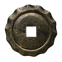 Основание балясины штампованное 75х2 мм отверстие 12х12 мм 4073.12 Основание балясины штампованное 75х2 мм отверстие 12х12 мм 4073.12