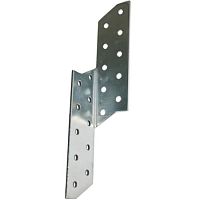 Держатель балки левый 150х34х2 мм, цинк, 634 /5/ Держатель балки левый 150х34х2 мм, цинк, 634 /5/