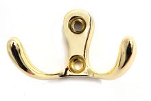 Крючок 3-х рожковый, 702D (1037), золото /50/ Крючок 3-х рожковый, 702D (1037), золото /50/