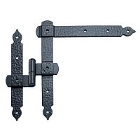 Петля встроенных ставен угловая верх.лев.ПСт1УВ-Л-S черный матовый (10) Петля встроенных ставен угловая верх.лев.ПСт1УВ-Л-S черный матовый (10)