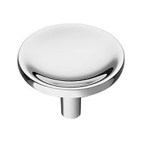 4136001MP02 Ручка кнопка современная классика, глянцевый хром BRASS 4136001MP02 Ручка кнопка современная классика, глянцевый хром BRASS