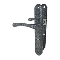 Ручка на планке РДП 1-006-65С- АС- антик серебро,сувальд. /15/