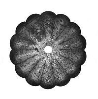 Цветок штампованный 115х2 мм 14.005.11***  Цветок штампованный 115х2 мм 14.005.11***