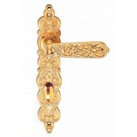 Ручка на дл.наклад., фиксатор ARABESCO S. GOLD (OL),матовое золото Ручка на дл.наклад., фиксатор ARABESCO S. GOLD (OL),матовое золото