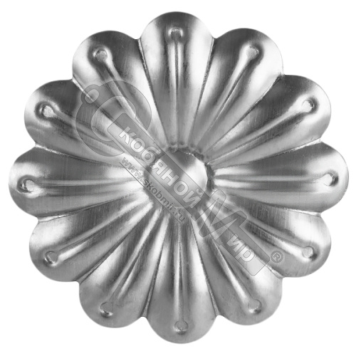 Цветок штампованный 120х1 мм SK23.07.6 