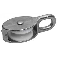 Блок одинарный, шкив пластиковый 20мм/6 /1/ Блок одинарный, шкив пластиковый 20мм/6 /1/