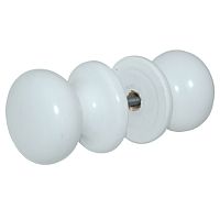 Ручка-кнопка МБ1 белое дерево 00003177*** Ручка-кнопка МБ1 белое дерево 00003177***