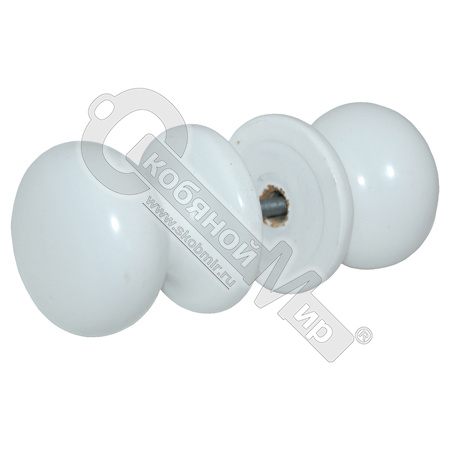 Ручка-кнопка МБ1 белое дерево 00003177*** Ручка-кнопка МБ1 белое дерево 00003177***