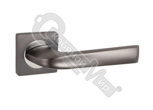 Дверные ручки S-Locked A-105 MBN/CP графит круг (20)