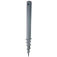 Свая стальная винтовая-тип шуруп, , труба диаметр 89 мм, толщина стенки 3,5 мм,Наконечник-400мм (тру