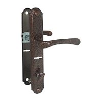 Ручка на планке РДП1-006/В- 42С- АМ-Л антик медь лев.с верт./15/