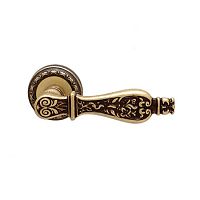 Двер.ручка на круг.розетке (д.60мм) цвет:антич.латунь, модель 900ROS.OVP SIRACUSA Двер.ручка на круг.розетке (д.60мм) цвет:антич.латунь, модель 900ROS.OVP SIRACUSA