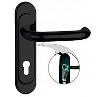 Ручка на планке Р72-4949У-Чш арт.00339 Ручка на планке Р72-4949У-Чш арт.00339