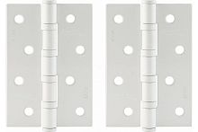 Петля универсальная сталь 4"-4ВВ FHP-STD (белый) (100х70х2,5) 18480 Петля универсальная сталь 4"-4ВВ FHP-STD (белый) (100х70х2,5) 18480