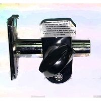 Задвижка для металлических дверей с поворотником, СP KL-2, хром Задвижка для металлических дверей с поворотником, СP KL-2, хром