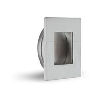 Ручка-раковина для шкаф-купе, хром матовый, MD0308*** Ручка-раковина для шкаф-купе, хром матовый, MD0308***