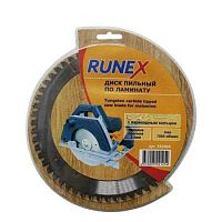 Диск пильный по ламинату 160х20/16 мм, 54 зуба, Runex, 552002 Диск пильный по ламинату 160х20/16 мм, 54 зуба, Runex, 552002