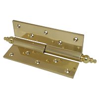 Петля П-180 левая сталь/латунь Петля П-180 левая сталь/латунь