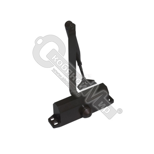 Доводчик DOORLOCK DL77N EN4/5 (90-125 кг), морозостойкий до -35, черный 75543