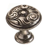 15.366.25.16 Ручка кнопка классика,античное серебро brass 15.366.25.16 Ручка кнопка классика,античное серебро brass