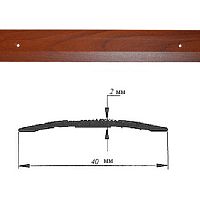 Порог АЛ-125-С 1,35м ЭФФЕКТ ДЕРЕВА бархат , Стык алюминевый , 40 мм Порог АЛ-125-С 1,35м ЭФФЕКТ ДЕРЕВА бархат , Стык алюминевый , 40 мм