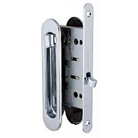 Ручка для раздвижных дверей SH011-BK CP-8 хром (комплект) Ручка для раздвижных дверей SH011-BK CP-8 хром (комплект)