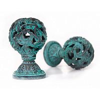 Ручка MANZZARO ART 400 AG цвет старая бронза,blue Ручка MANZZARO ART 400 AG цвет старая бронза,blue