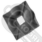 Основание балясины литое 50х50х12,5 мм Китай фото 2 Основание балясины литое 50х50х12,5 мм Китай фото 2