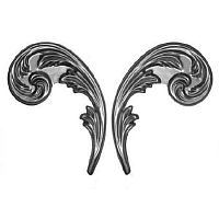 Накладка штампованная пара 210х290х1 мм 19876 Накладка штампованная пара 210х290х1 мм 19876