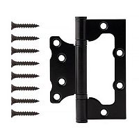 Петля накладная Code Deco 100*75*2,5-B2-BLM 00030172/черный мат. Петля накладная Code Deco 100*75*2,5-B2-BLM 00030172/черный мат.