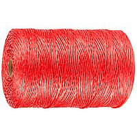 Шпагат полипропиленовый, цилиндр, 1,6ммx100м красный 1000 Текс /60 84799 Шпагат полипропиленовый, цилиндр, 1,6ммx100м красный 1000 Текс /60 84799