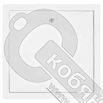 Люк сантехнический нажимной с замком, 400х400 мм ДЗ фото 2 Люк сантехнический нажимной с замком, 400х400 мм ДЗ фото 2