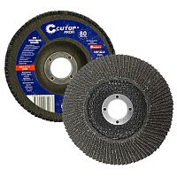 Круг лепестковый торцевой 125х22,2 мм Р60 (80 лепестков), Cutop Profi, 70-12560 Круг лепестковый торцевой 125х22,2 мм Р60 (80 лепестков), Cutop Profi, 70-12560