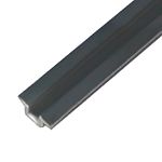 Полозок для щитовых дверей L=2,0 м, черный Полозок для щитовых дверей L=2,0 м, черный