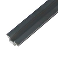 Полозок для щитовых дверей L=2,0 м, черный Полозок для щитовых дверей L=2,0 м, черный