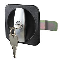 Замок мебельный ригельный типа F90 изогнутый ригель ручка хром, 0243 Замок мебельный ригельный типа F90 изогнутый ригель ручка хром, 0243