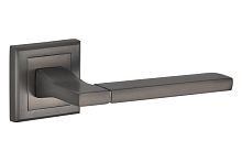 Ручки дверные на квадратной розетке TORRE A-52-30 GRAPHITE BUSSARE Ручки дверные на квадратной розетке TORRE A-52-30 GRAPHITE BUSSARE