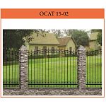 Секция забора ОСАТ 15-02 (От 1 до 1,6 м) (цена за м2) Секция забора ОСАТ 15-02 (От 1 до 1,6 м) (цена за м2)