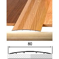 Порог АЛ-492 . 1,35м БУК , Стык алюминевый широкий, 80 мм Порог АЛ-492 . 1,35м БУК , Стык алюминевый широкий, 80 мм