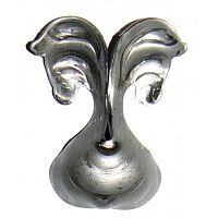 Цветок штампованный 85х75х2 мм 1165.01  Цветок штампованный 85х75х2 мм 1165.01