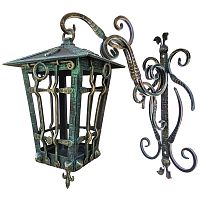 Кованый фонарь Кованый фонарь