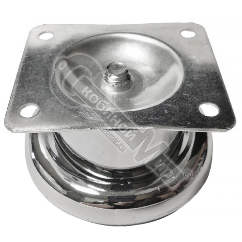 Ножка мебельная 45х40 мм, хром,  109195 