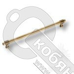 Ручка-рейлинг 224 мм BRASS современная классик, старая бронза, 47104-22*** фото 2 Ручка-рейлинг 224 мм BRASS современная классик, старая бронза, 47104-22*** фото 2