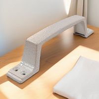 Ручка-скоба дверная РС-100-С антик белое золото (50/200)