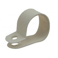 Серьга для кабеля ф 9 (белая) 8161  Серьга для кабеля ф 9 (белая) 8161