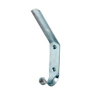 Крючок-вешалка двойной, цинк /150/ Крючок-вешалка двойной, цинк /150/