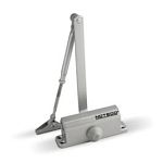 Доводчик NOTEDO DC-060-I EN3 (60кг), с рычажной тягой, серебро Доводчик NOTEDO DC-060-I EN3 (60кг), с рычажной тягой, серебро