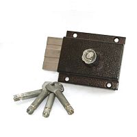 Замок накладной Делга-ТИТАН 10шт/уп Замок накладной Делга-ТИТАН 10шт/уп