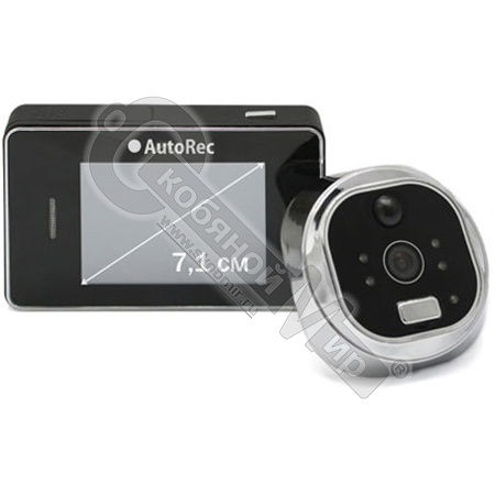 Видеоглазок "AutoRec." ,черный DV -0020-39.20*** Видеоглазок "AutoRec." ,черный DV -0020-39.20***